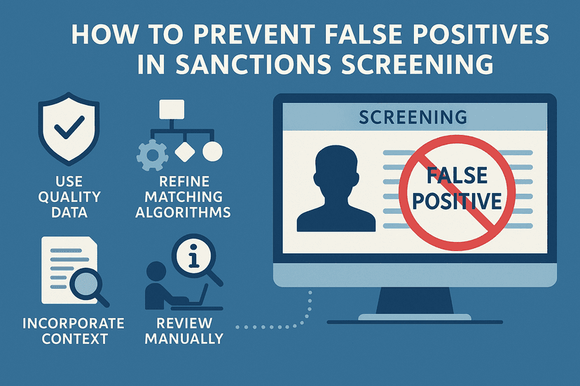 How to Prevent False Positives in Sanctions Screening