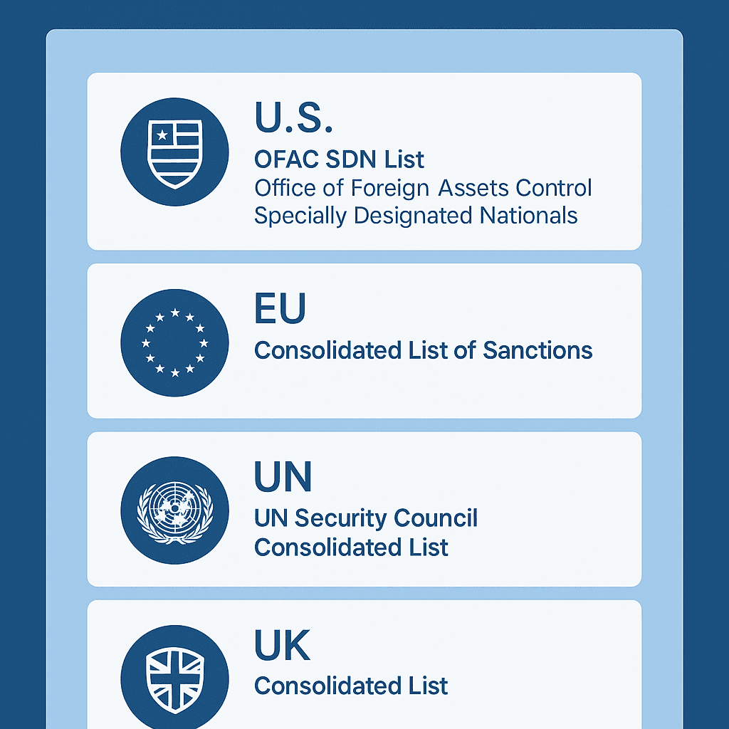 Key Global Sanctions Lists SMEs Should Be Screening Against