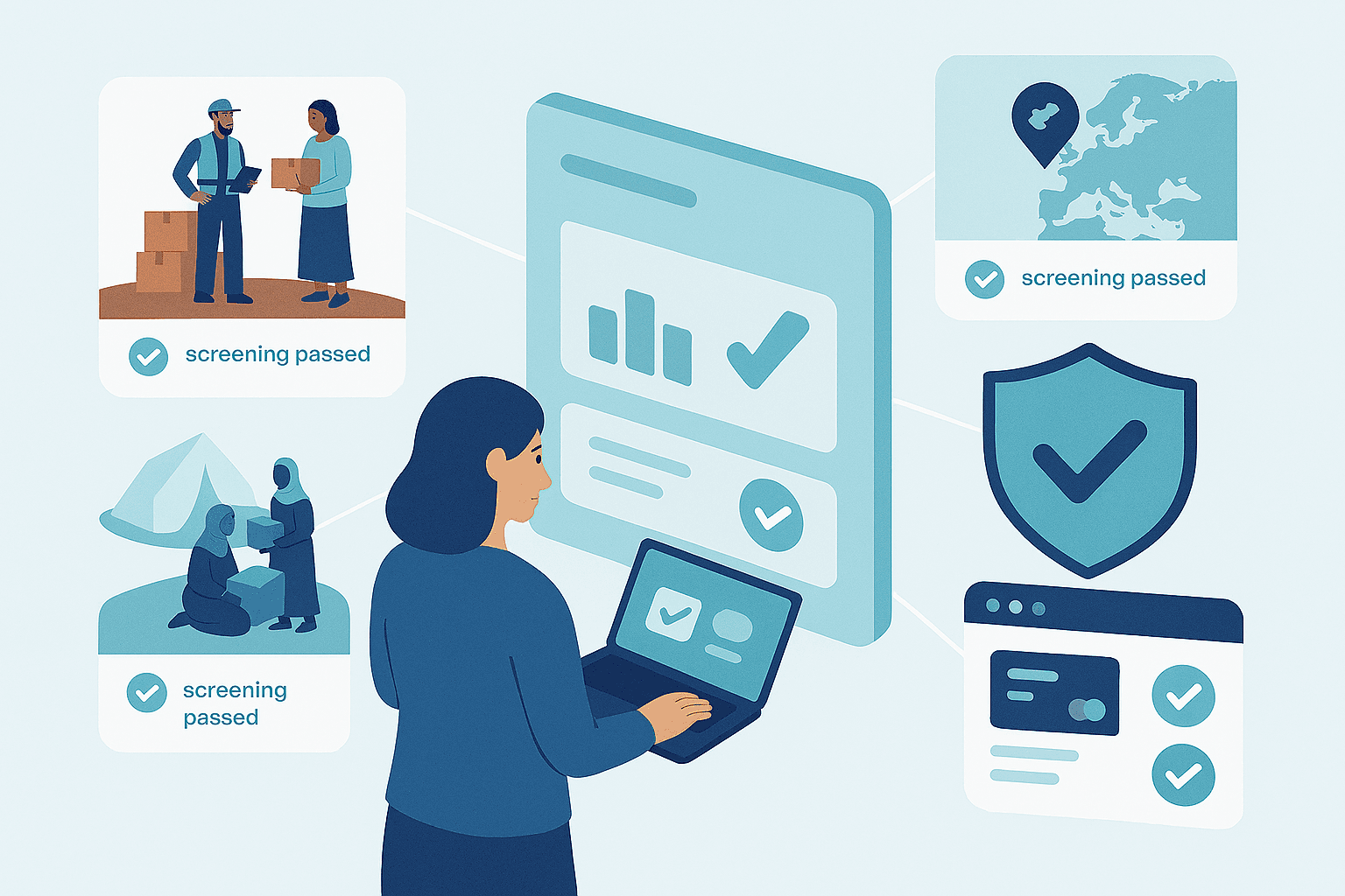 Sanctions screening guide for NGOs and humanitarian organisations